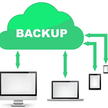 responsive application data backup