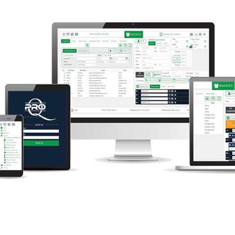 qpro responsive mobile devices