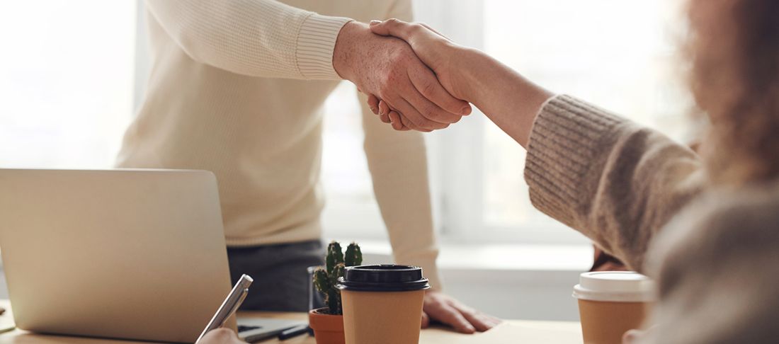 partnership handshake