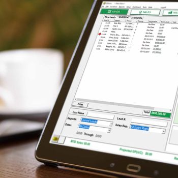 qfloors on tablet