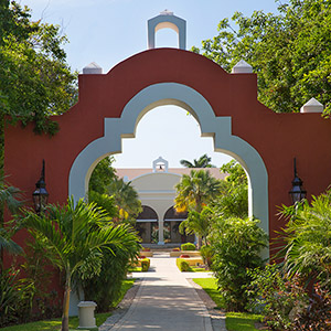 arch over walkway
