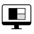 Desktop computer icon