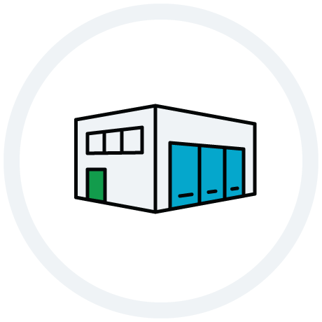 warehouse graphic