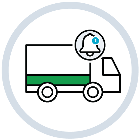 Shipping notifications graphic