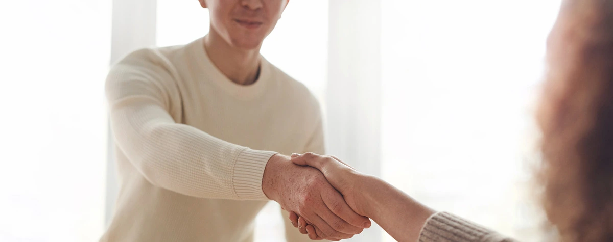 partnership handshake