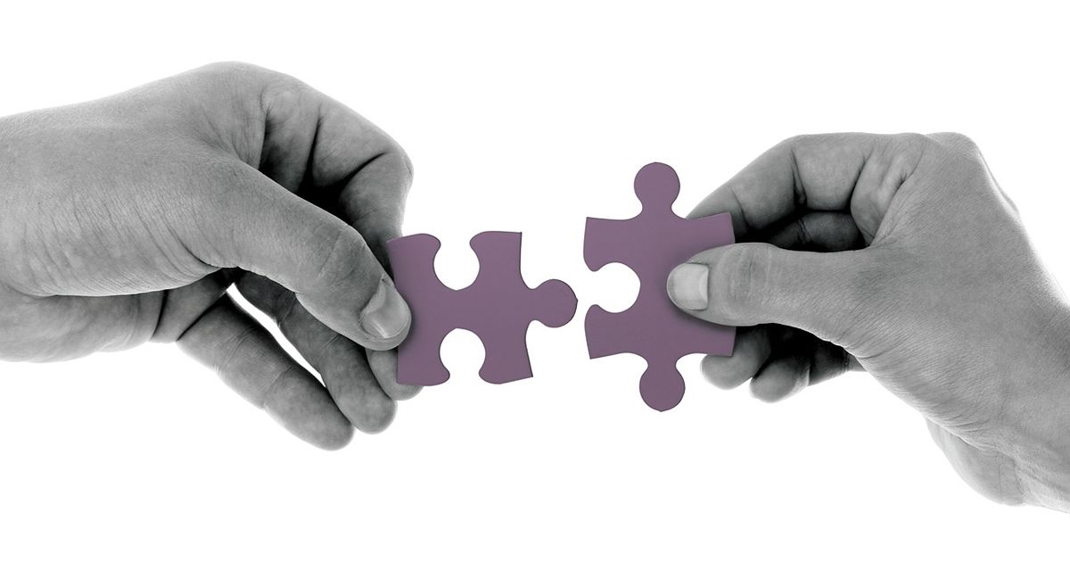 puzzle pieces coming together