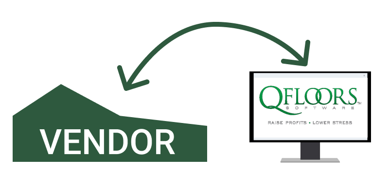 flooring data transfer from vendors