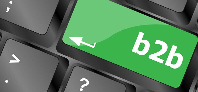 B2B keyboard key