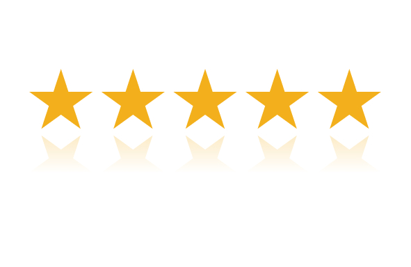 five stars graphic