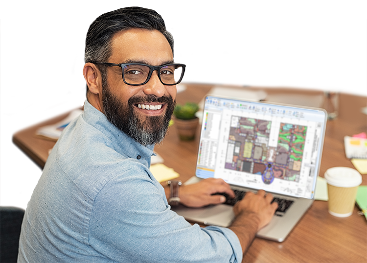 man using qfloors