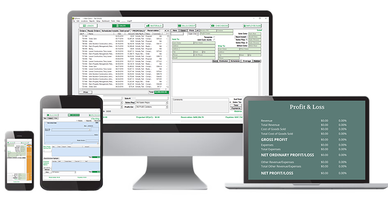 qfloors on various devices