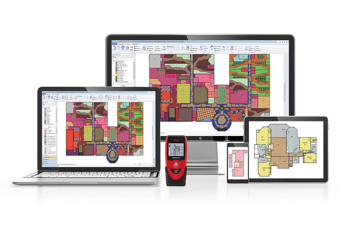 Flooring Estimator & Takeoff Software with Measure Square QFloors