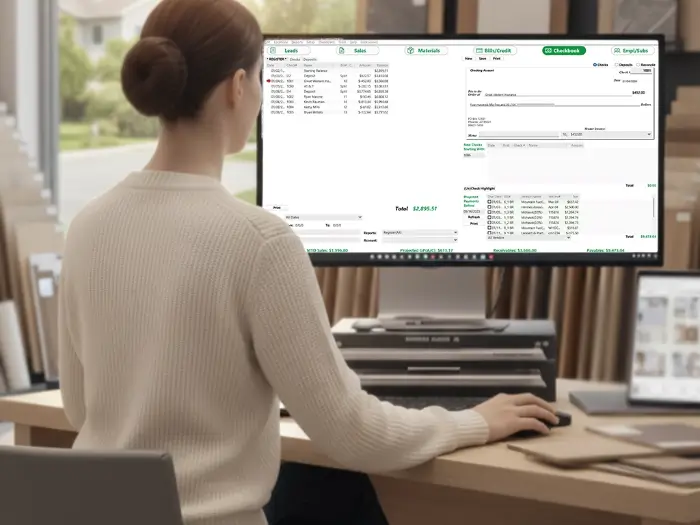 Checkbook QFX Screen